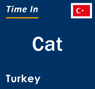 Current local time in Cat, Turkey