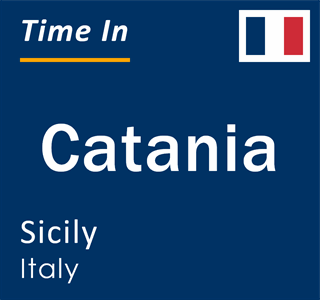 Current local time in Catania, Sicily, Italy