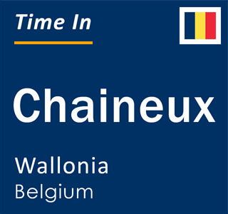 Current local time in Chaineux, Wallonia, Belgium