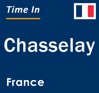 Current local time in Chasselay, France
