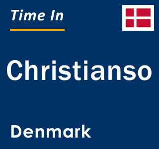Current local time in Christianso, Denmark