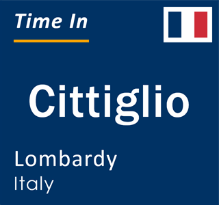 Current local time in Cittiglio, Lombardy, Italy