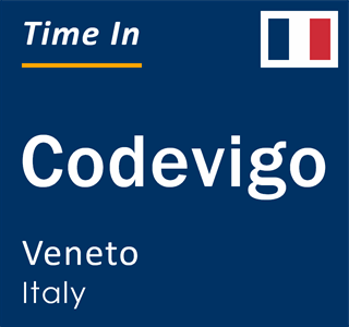 Current local time in Codevigo, Veneto, Italy