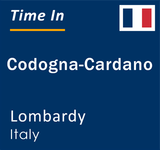 Current local time in Codogna-Cardano, Lombardy, Italy