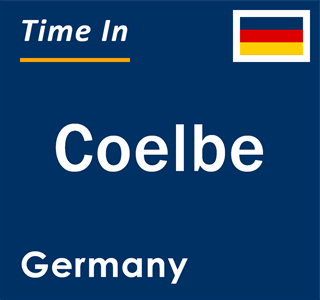 Current local time in Coelbe, Germany