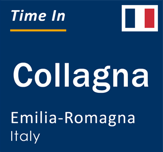 Current local time in Collagna, Emilia-Romagna, Italy