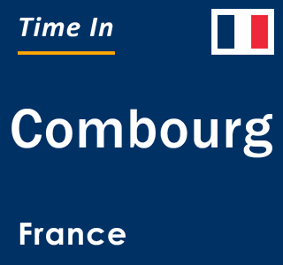 Current local time in Combourg, France