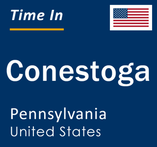 Current local time in Conestoga, Pennsylvania, United States