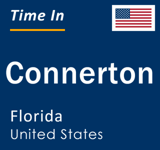 Current local time in Connerton, Florida, United States