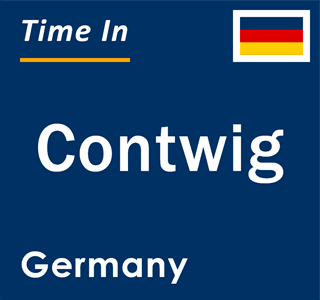 Current local time in Contwig, Germany