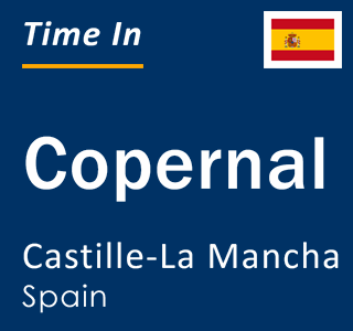 Current local time in Copernal, Castille-La Mancha, Spain