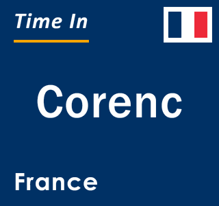 Current local time in Corenc, France