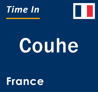 Current local time in Couhe, France
