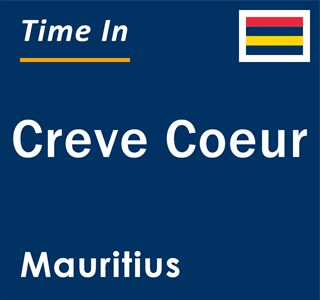 Current local time in Creve Coeur, Mauritius