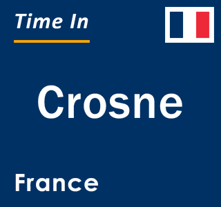 Current local time in Crosne, France