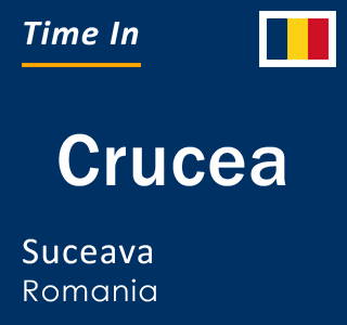 Current local time in Crucea, Suceava, Romania