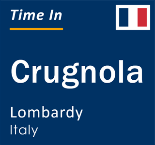 Current local time in Crugnola, Lombardy, Italy
