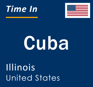 Current local time in Cuba, Illinois, United States