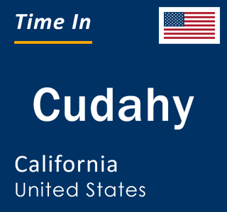 Current local time in Cudahy, California, United States