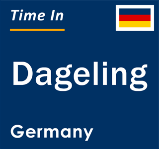 Current local time in Dageling, Germany
