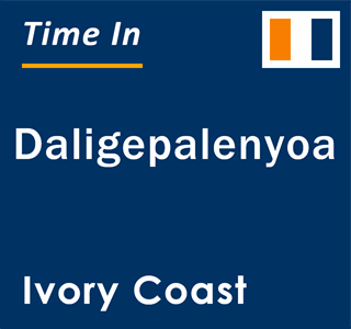 Current local time in Daligepalenyoa, Ivory Coast