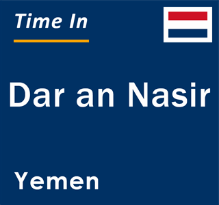 Current local time in Dar an Nasir, Yemen
