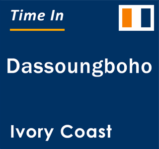 Current local time in Dassoungboho, Ivory Coast