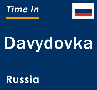 Current local time in Davydovka, Russia