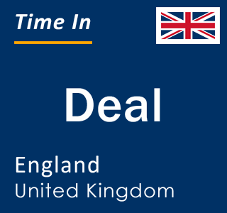 Current local time in Deal, England, United Kingdom