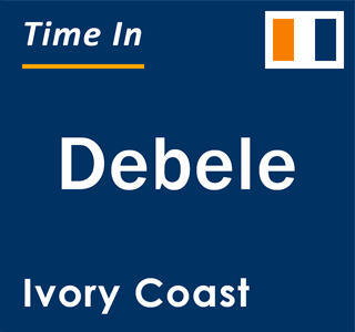 Current local time in Debele, Ivory Coast