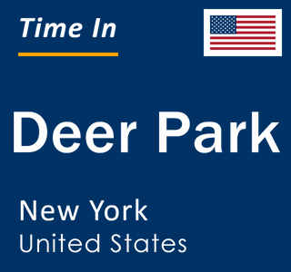 Current local time in Deer Park, New York, United States