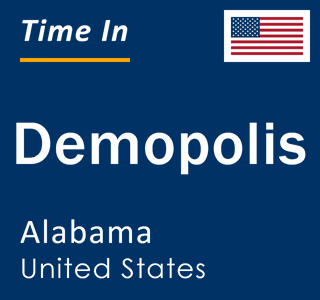 Current local time in Demopolis, Alabama, United States