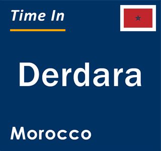 Current local time in Derdara, Morocco