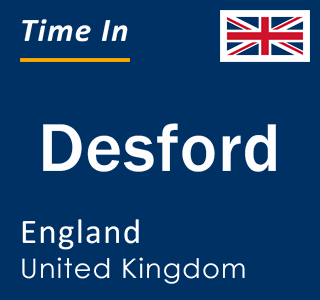 Current local time in Desford, England, United Kingdom