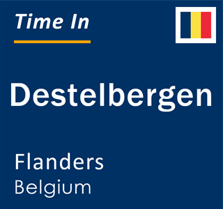 Current local time in Destelbergen, Flanders, Belgium