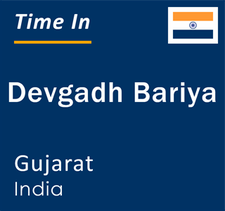 Current local time in Devgadh Bariya, Gujarat, India