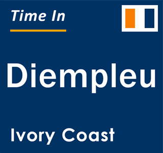 Current local time in Diempleu, Ivory Coast