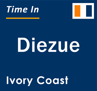 Current local time in Diezue, Ivory Coast