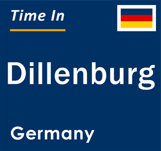 Current local time in Dillenburg, Germany