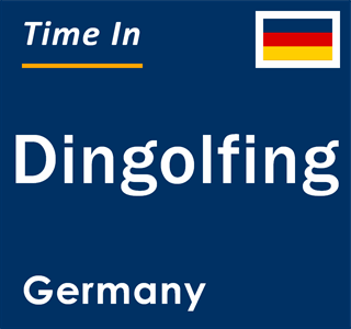 Current local time in Dingolfing, Germany