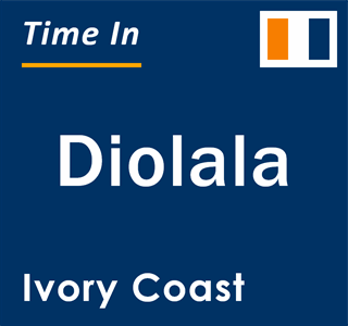 Current local time in Diolala, Ivory Coast