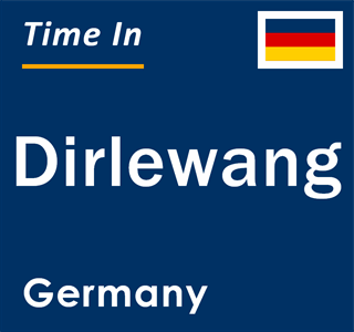 Current local time in Dirlewang, Germany