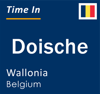 Current local time in Doische, Wallonia, Belgium
