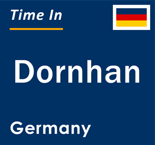 Current local time in Dornhan, Germany