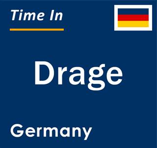 Current local time in Drage, Germany