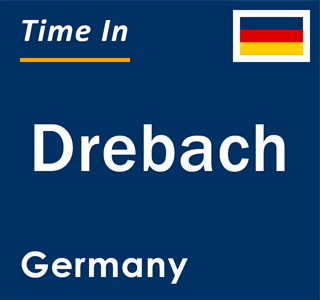 Current local time in Drebach, Germany