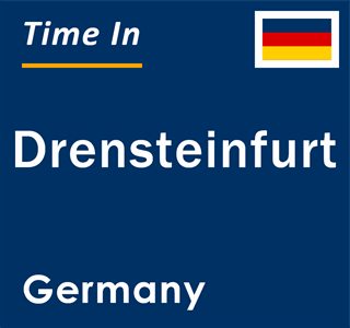 Current local time in Drensteinfurt, Germany