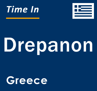 Current local time in Drepanon, Greece