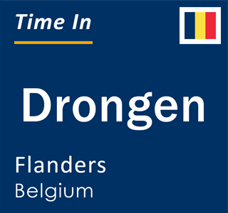 Current local time in Drongen, Flanders, Belgium