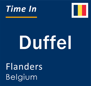 Current local time in Duffel, Flanders, Belgium
